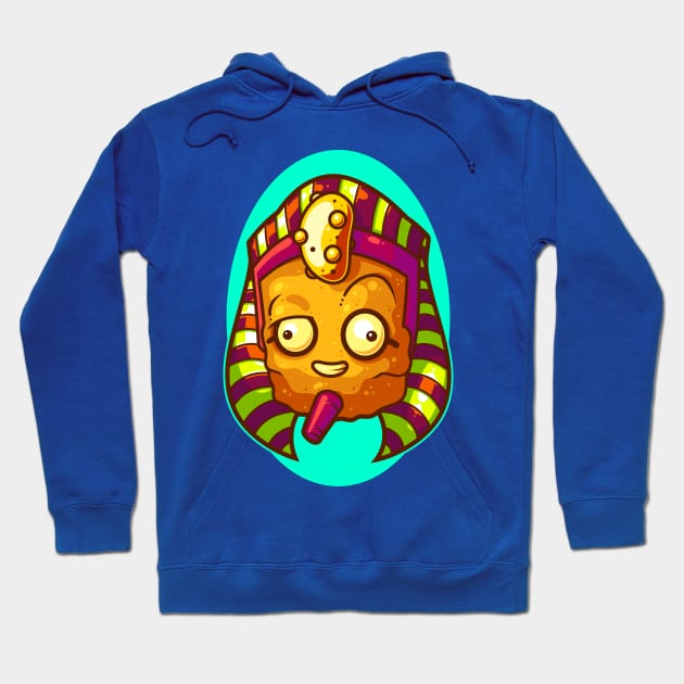 King Tater Tut Hoodie by ArtisticDyslexia